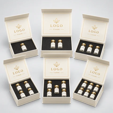 Custom Magnetic Vial Box