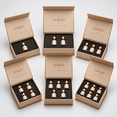 Custom Magnetic Vial Box