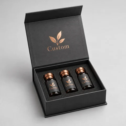 Custom Magnetic Vial Box
