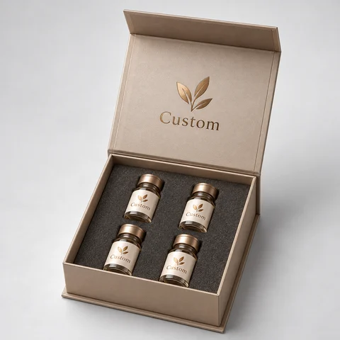 Custom Magnetic Vial Box