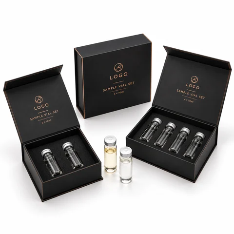 Custom Magnetic Vial Box