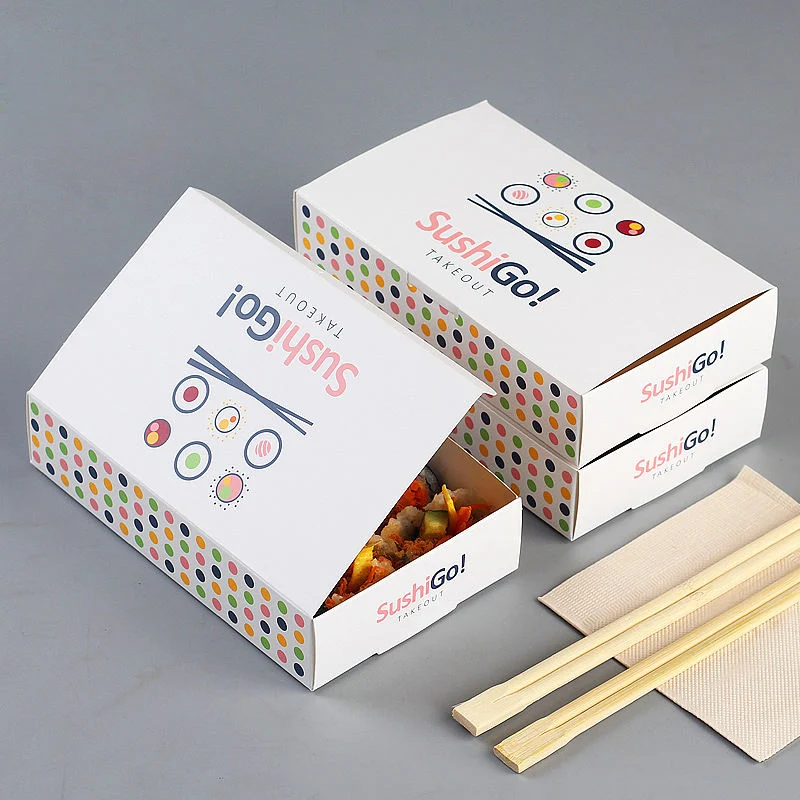 Custom Product Packaging Box for Sushi