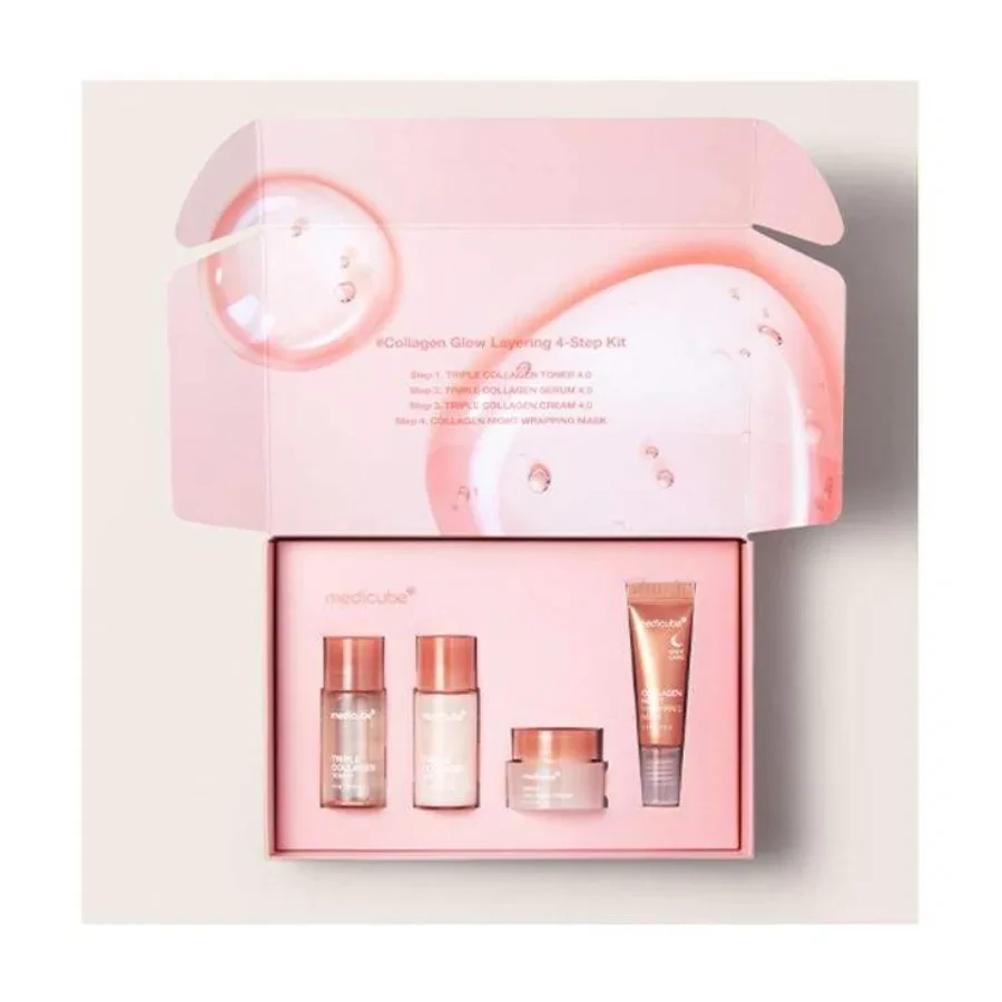 Pink Skincare Gift Set Box
