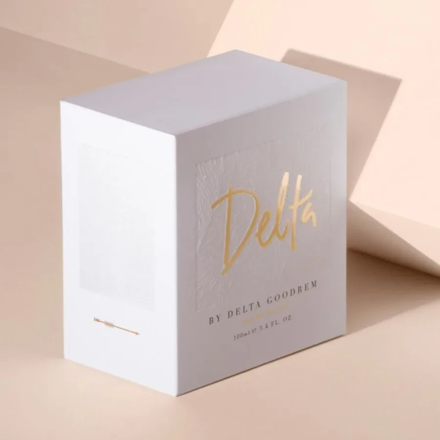 White Square Cosmetic Carton