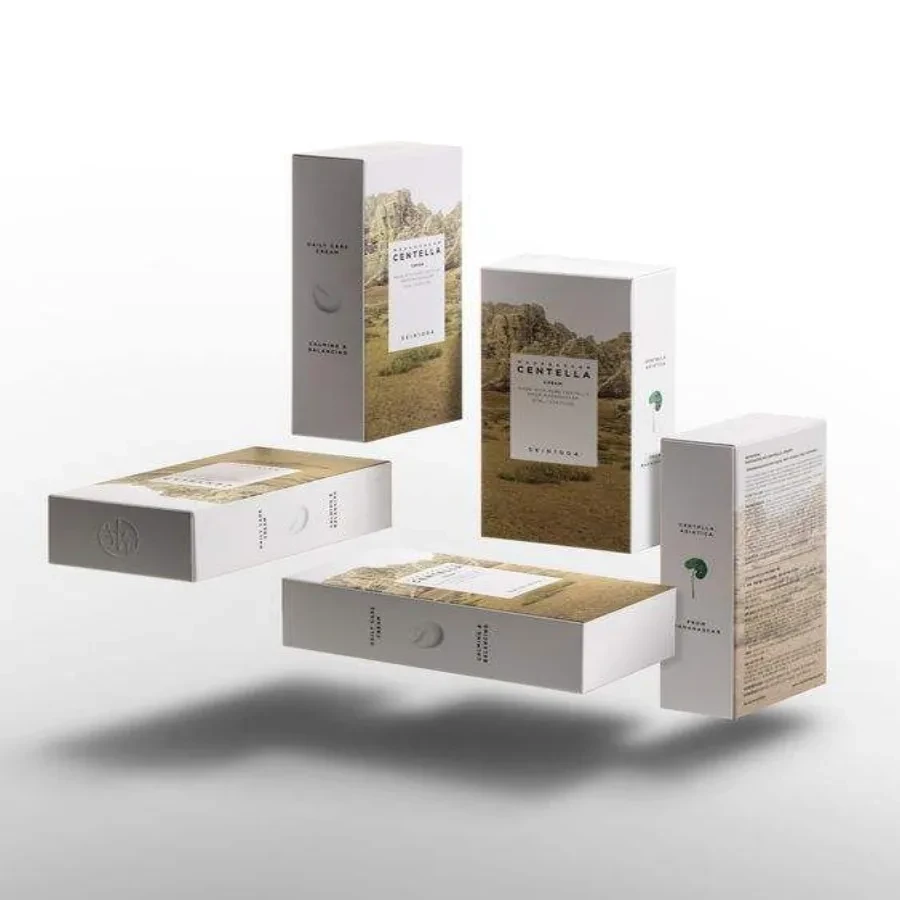 Printed Cosmetic Carton Set