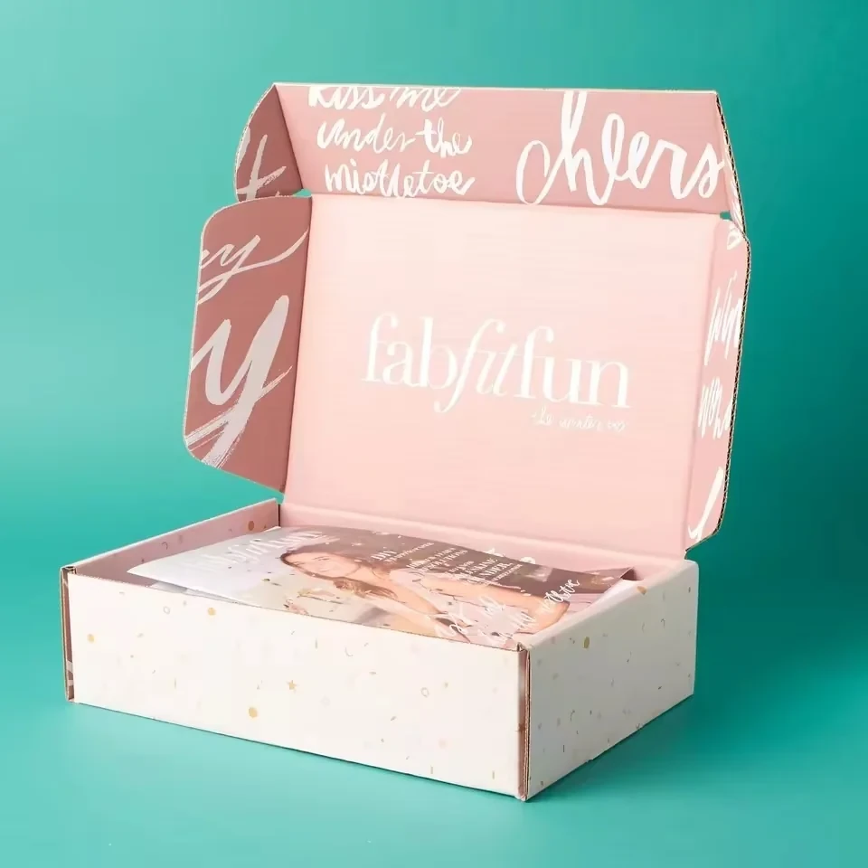 Pink Cosmetic Mailing Box