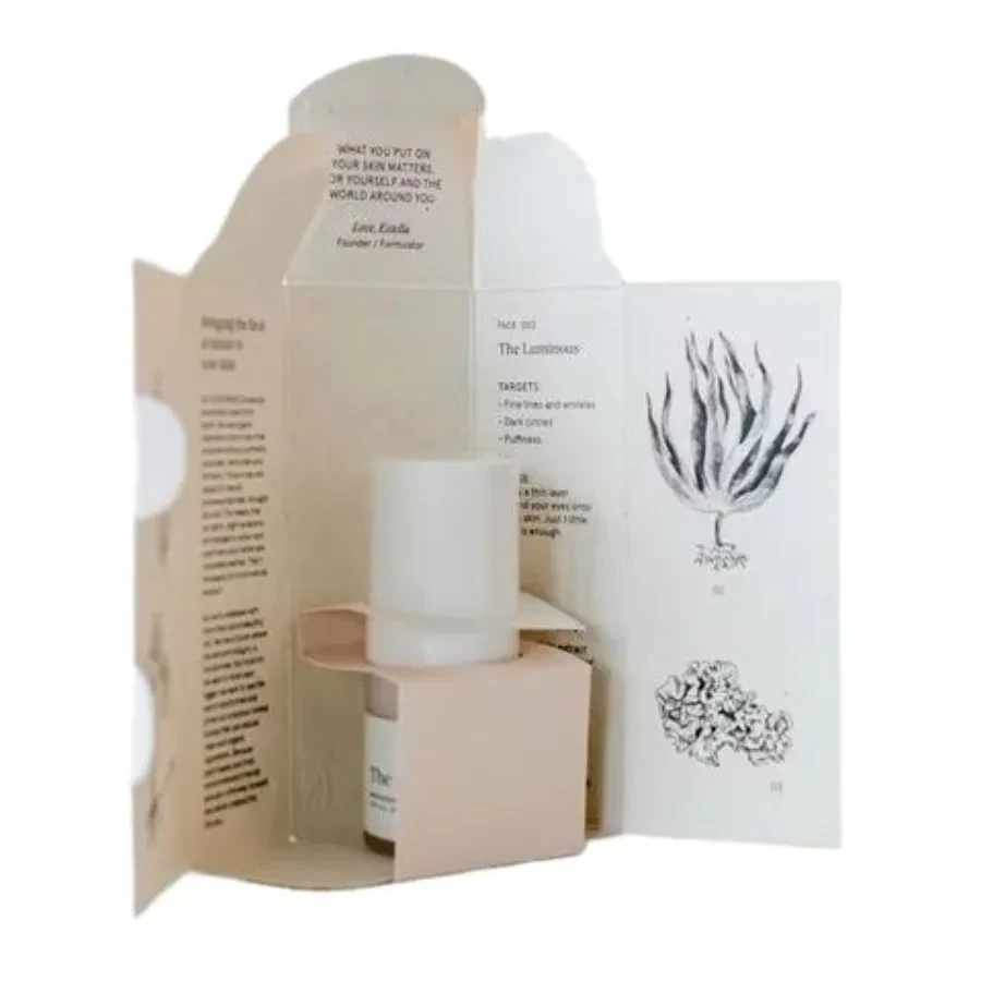 Skincare Bottle Display Carton