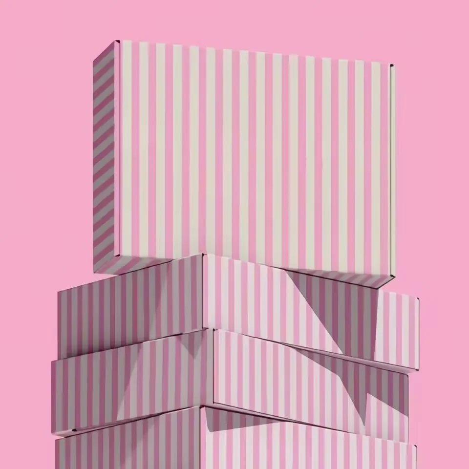 Pink Stripe Perfume and Essential Oil Mailer
