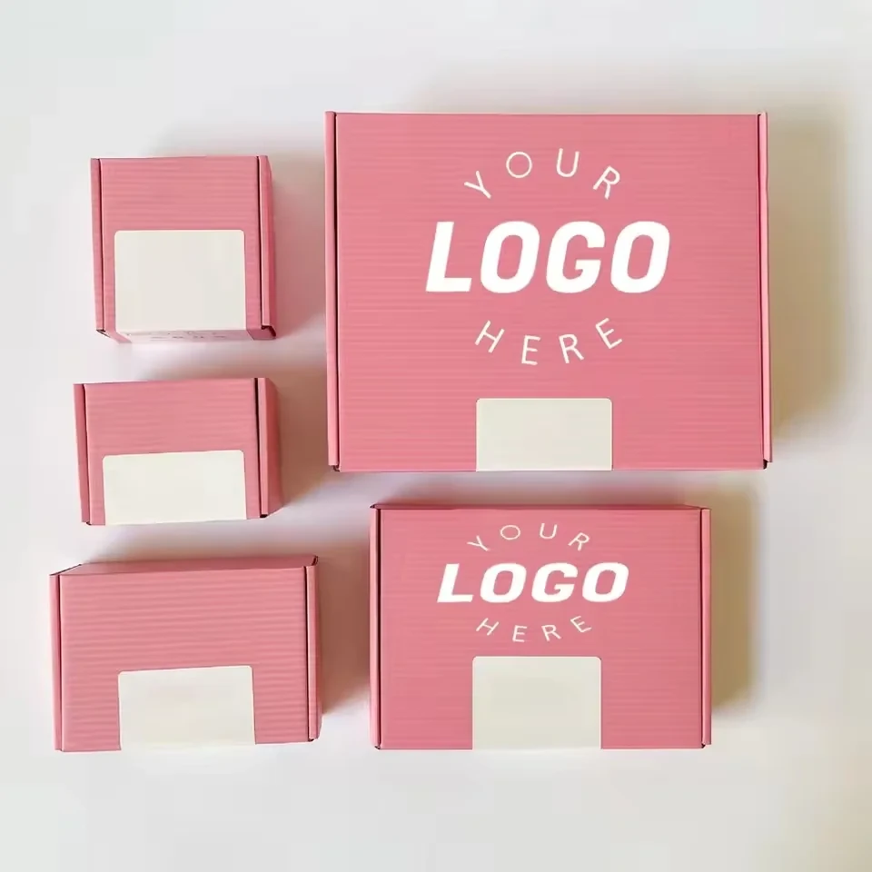 Cosmetic Lash Corrugated Mailing Box