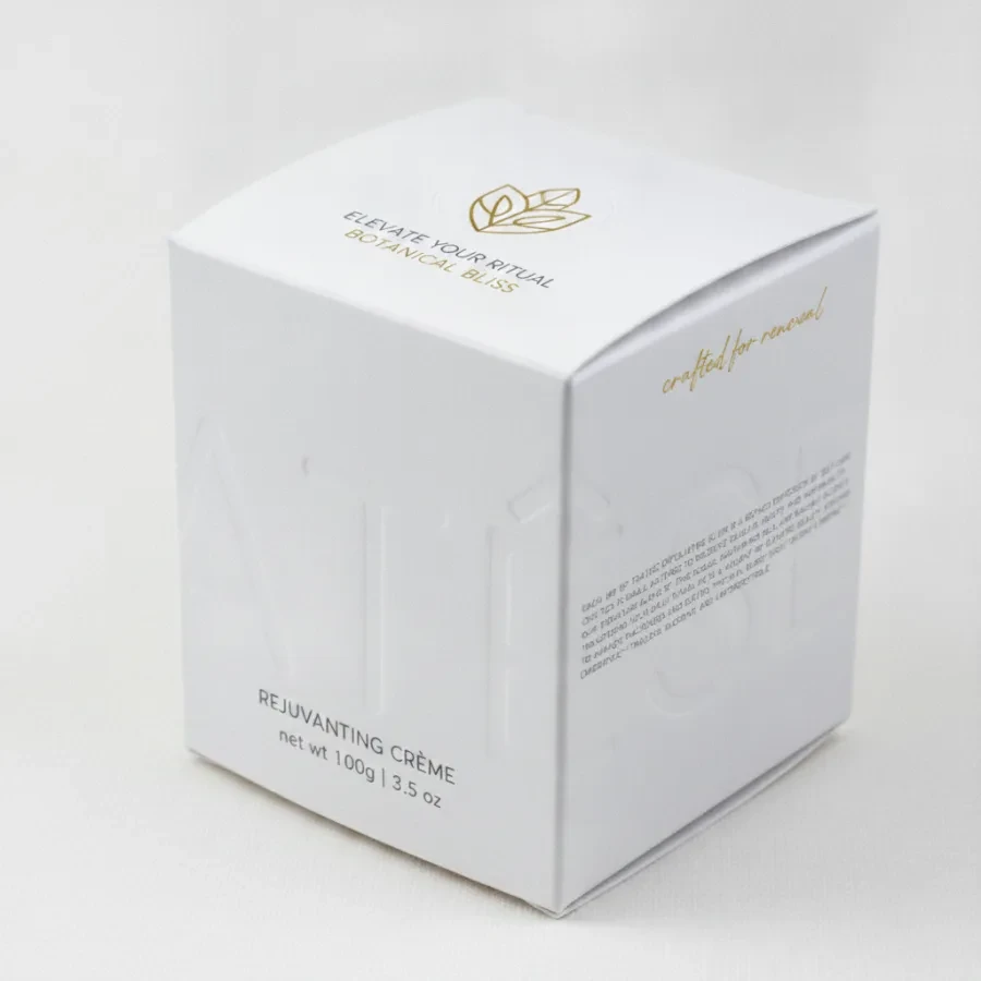 White Square Cosmetic Carton