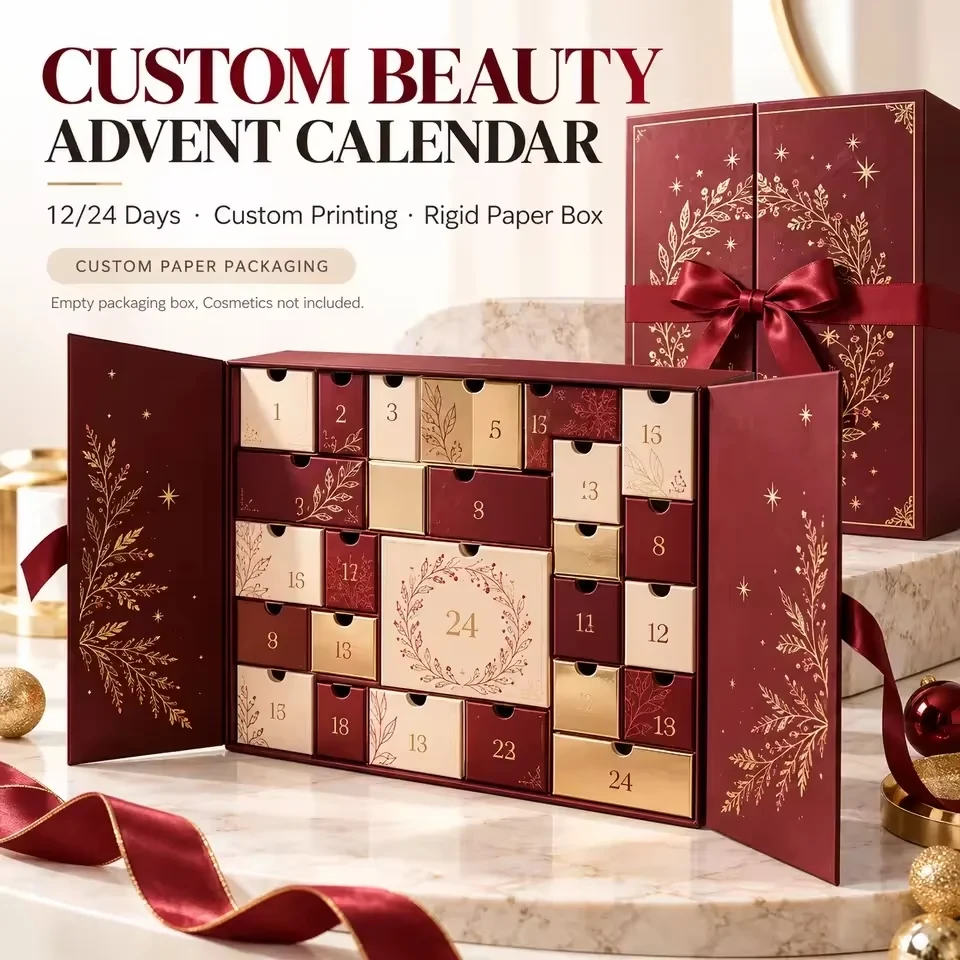 Beauty Advent Calendar Drawer Box