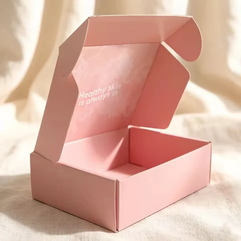 Cosmetic Corrugated Mailer for Skincare