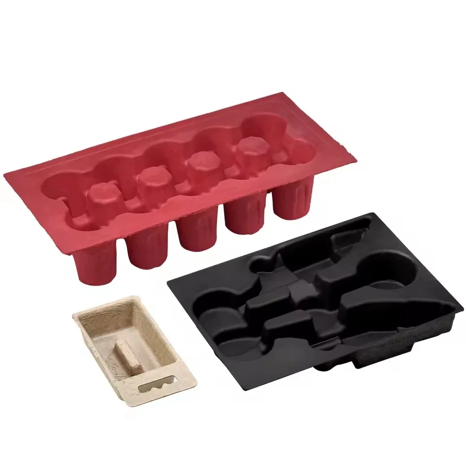 Molded Paper Pulp Insert for Gift Boxes