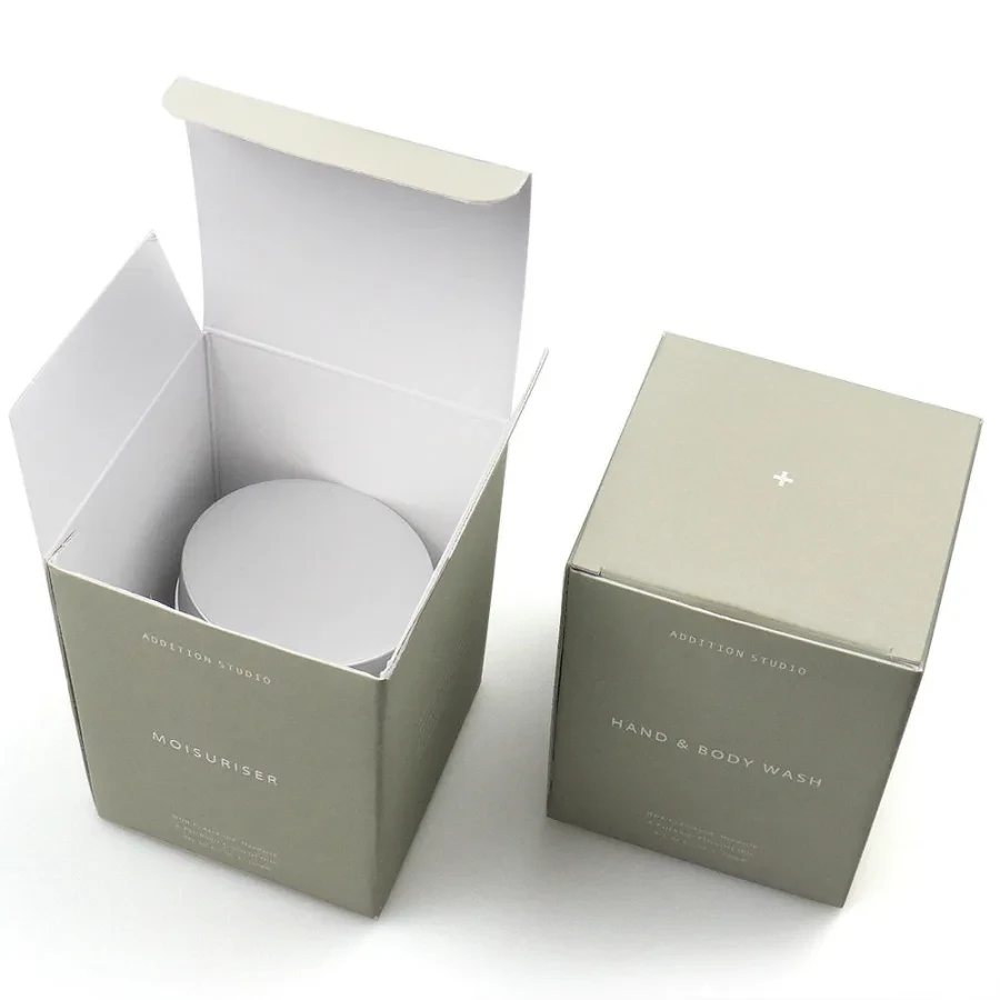 Green Cream Jar Carton