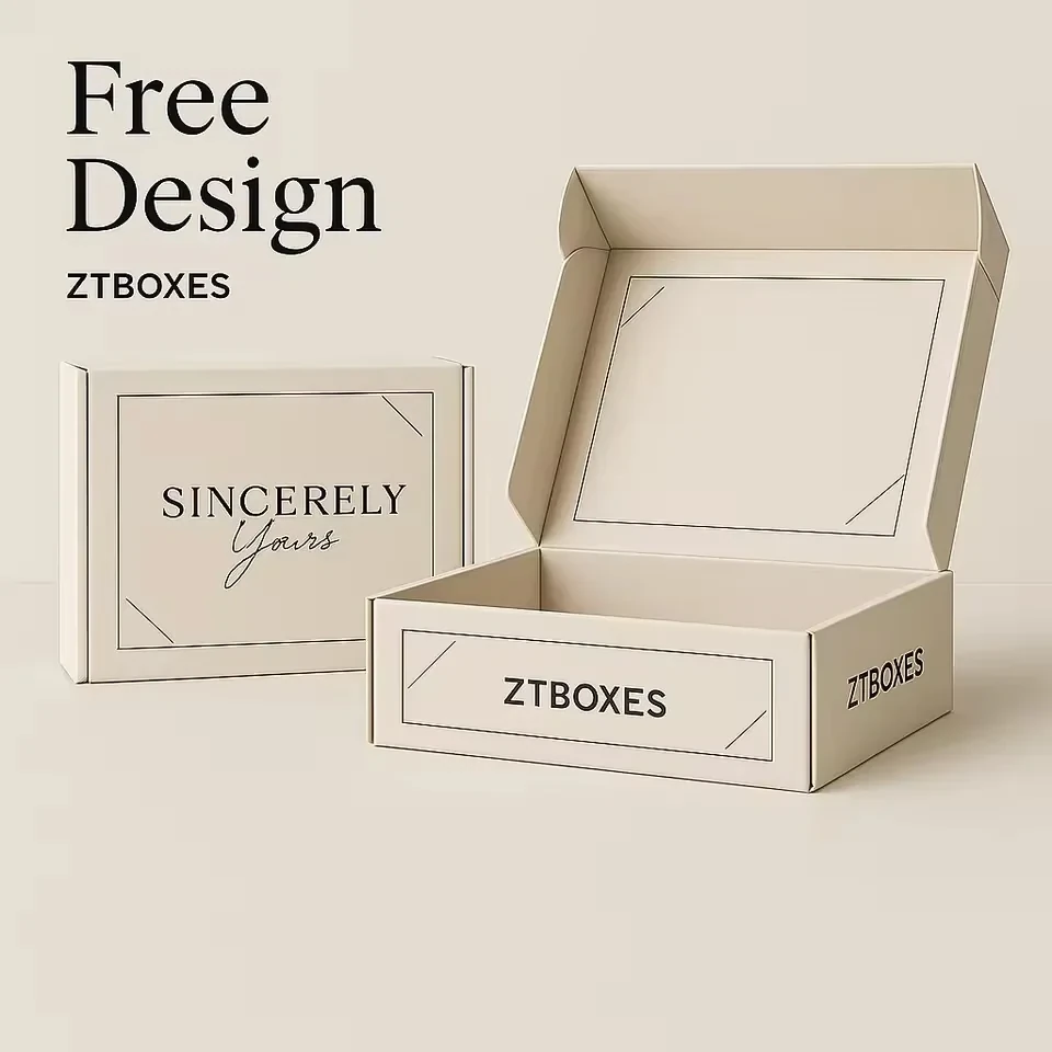 Ivory Compact Postal Mailer