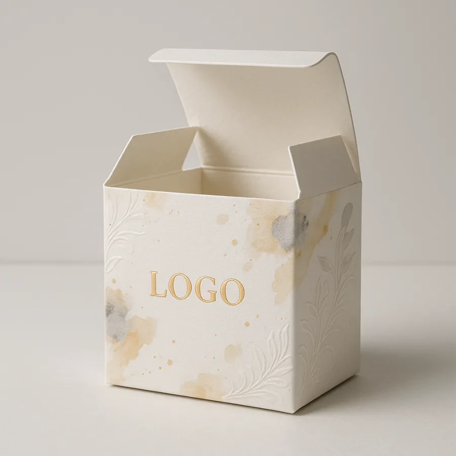 Floral Cream Jar Carton