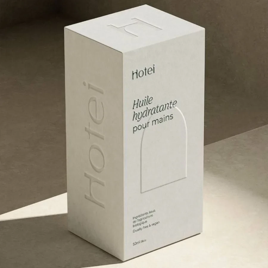 Cream Bottle Carton