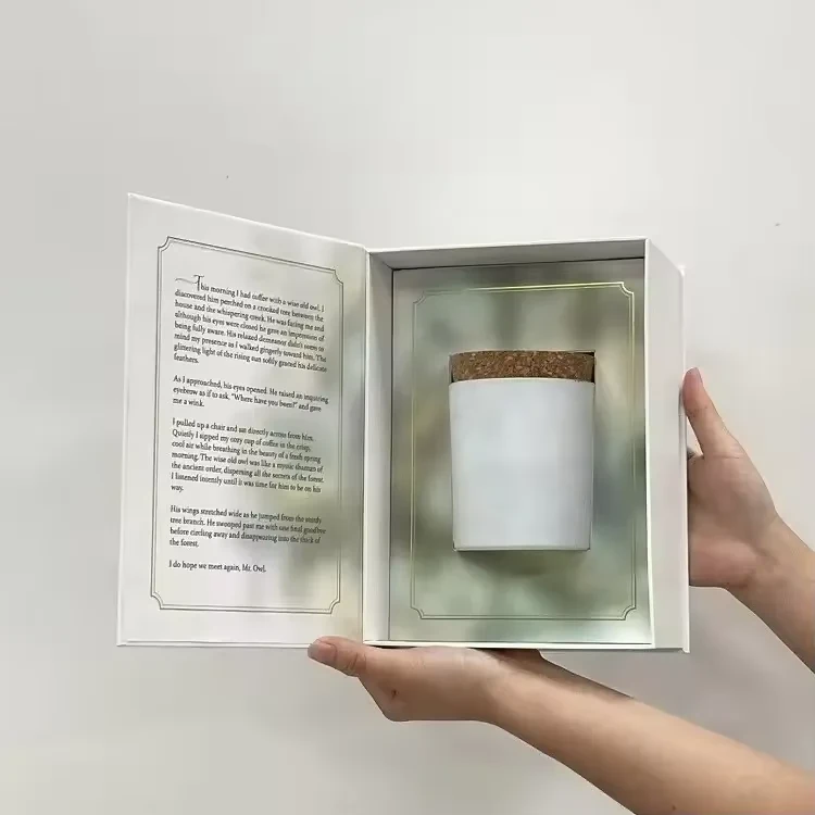 Magnetic Flap Box for Candle Jars