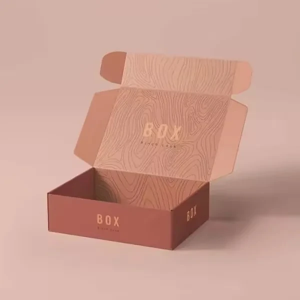 Pink Corrugated Jewelry Mailer