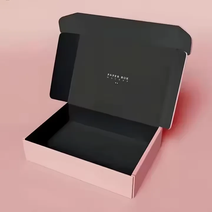 Foldable Corrugated Clothing and Shoe Mailer