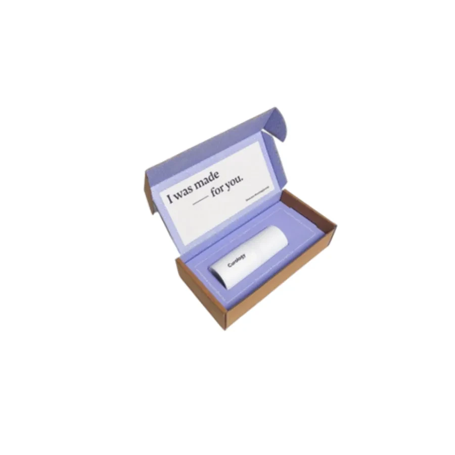 Lavender Hinged Bottle Presentation Box