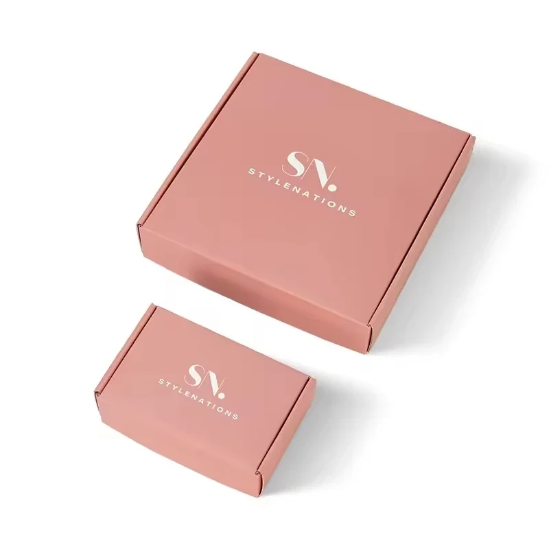 Pink Airplane Mailer for Perfume and Makeup