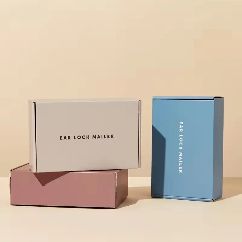 Kraft Corrugated Postal Mailer