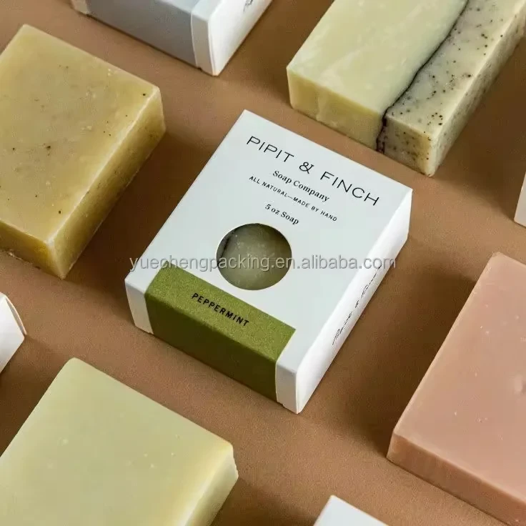 Window Soap and Cosmetic Folding Box