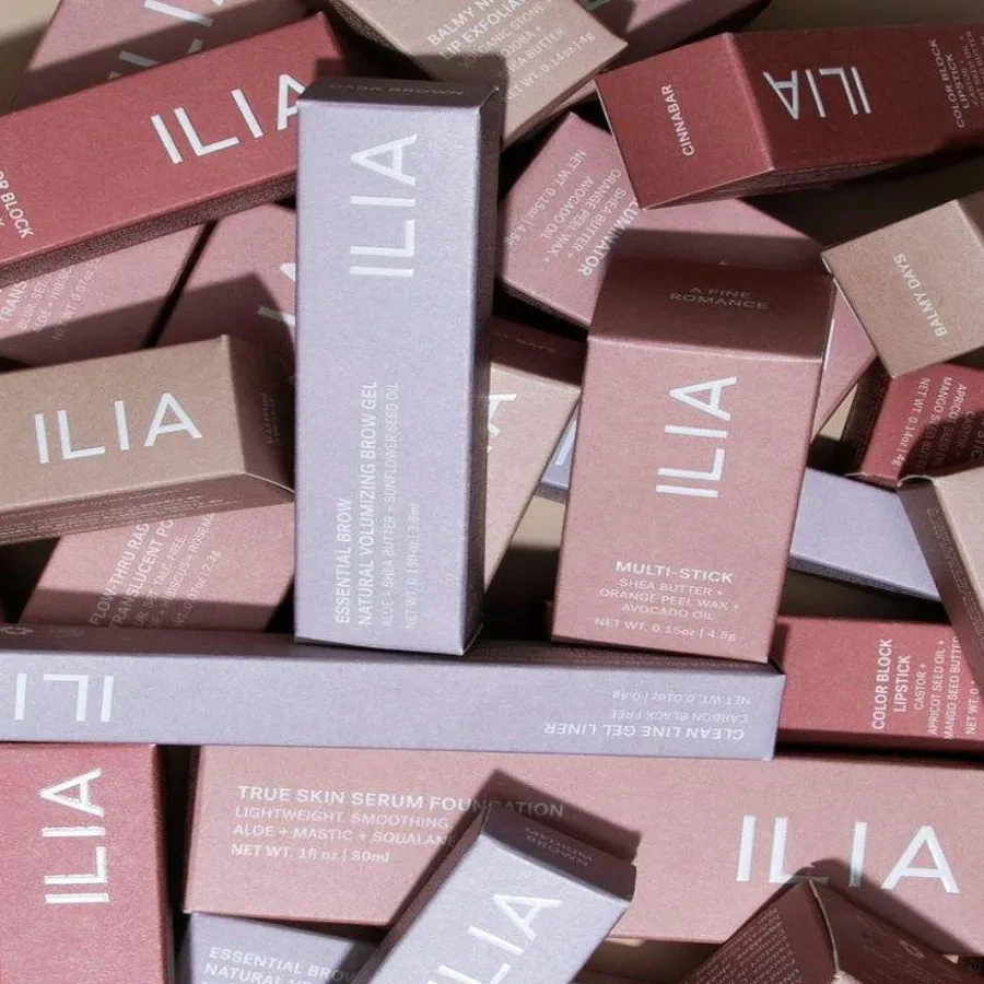 Pink Printed Cosmetic Carton Set