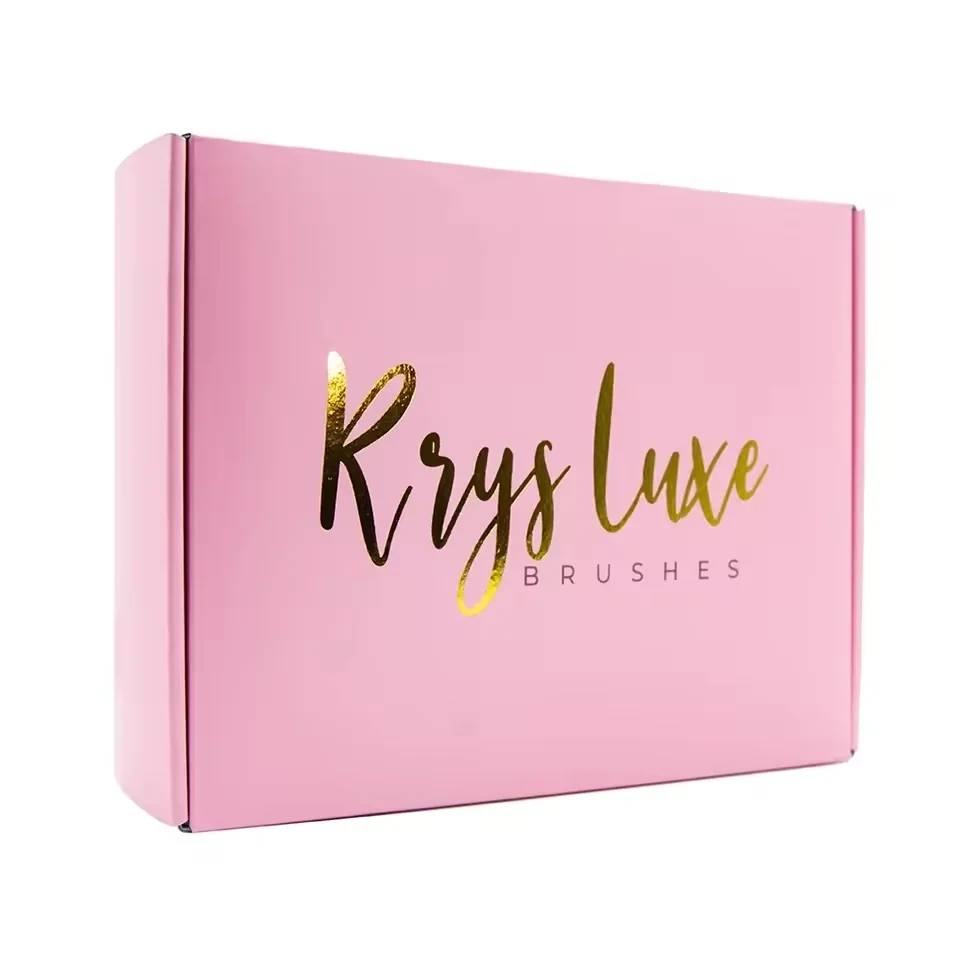 Pink Postal Mailer Box