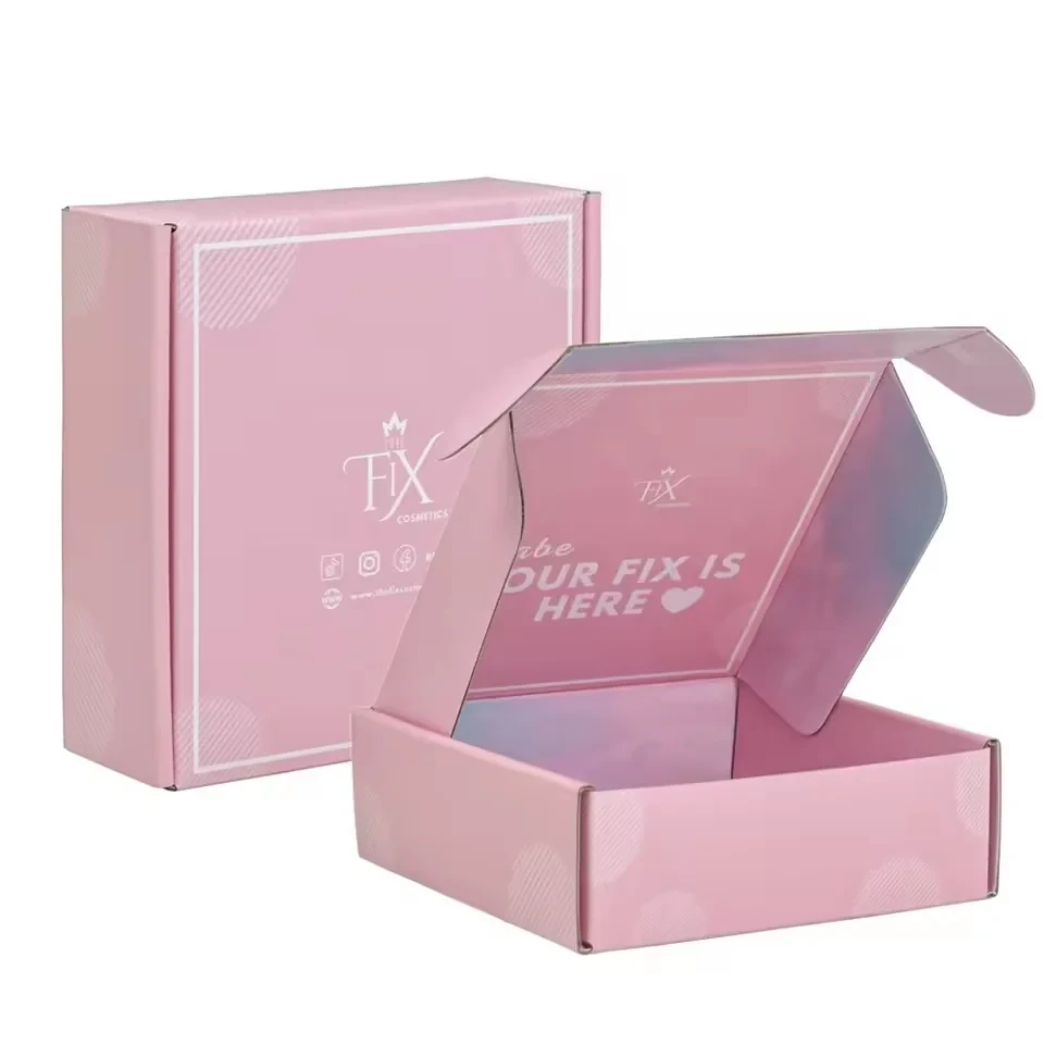 Pink Subscription Shipping Box