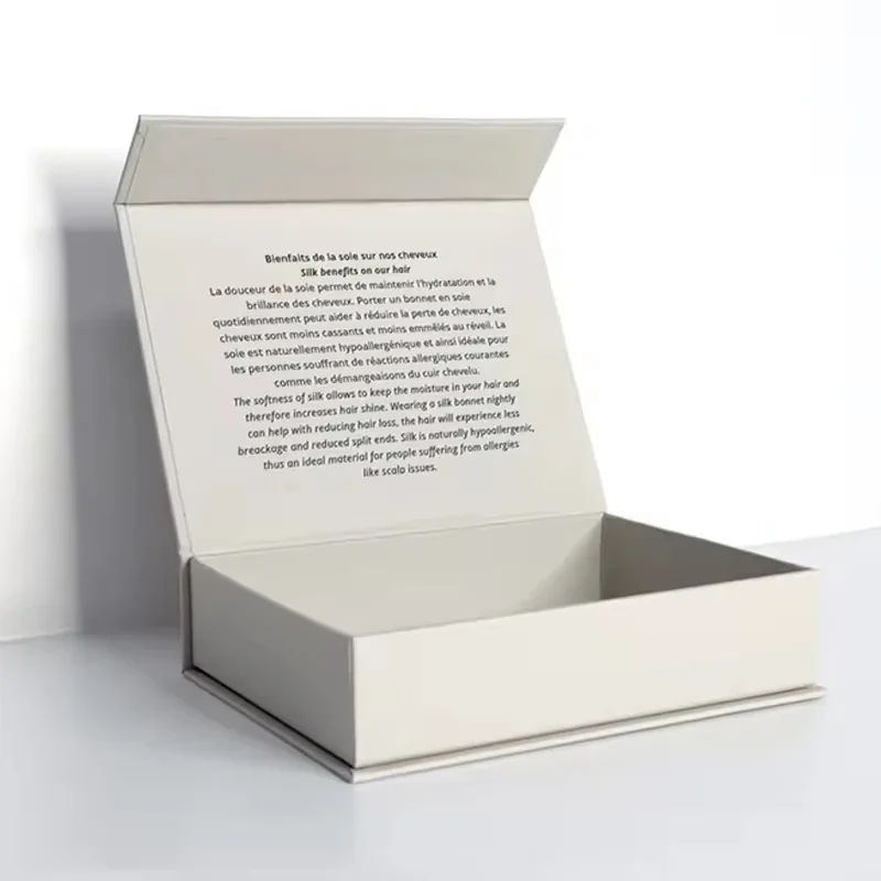 Rigid Book-Shape Magnetic Gift Box
