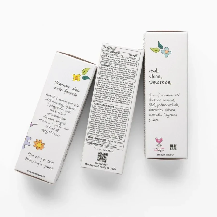White Skincare Carton
