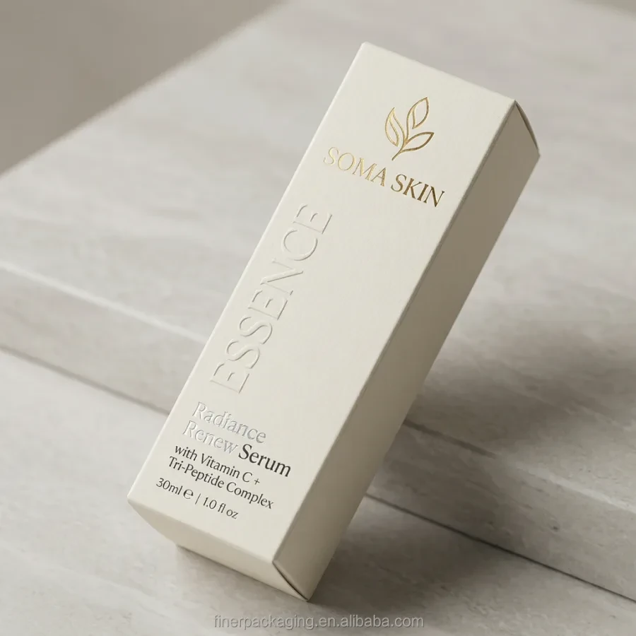 Cream Serum Carton