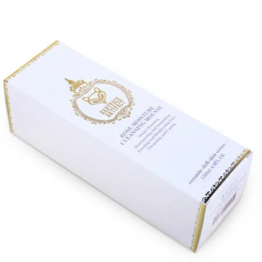 White Decorative Cosmetic Carton