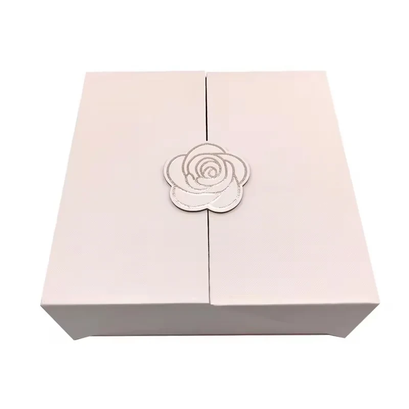 Pink Double-Door Magnetic Gift Box