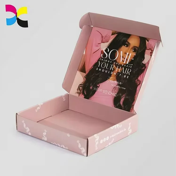 Small Pink Gift Shipping Box