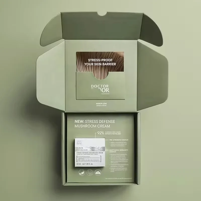 Kraft Cosmetic Corrugated Mailer