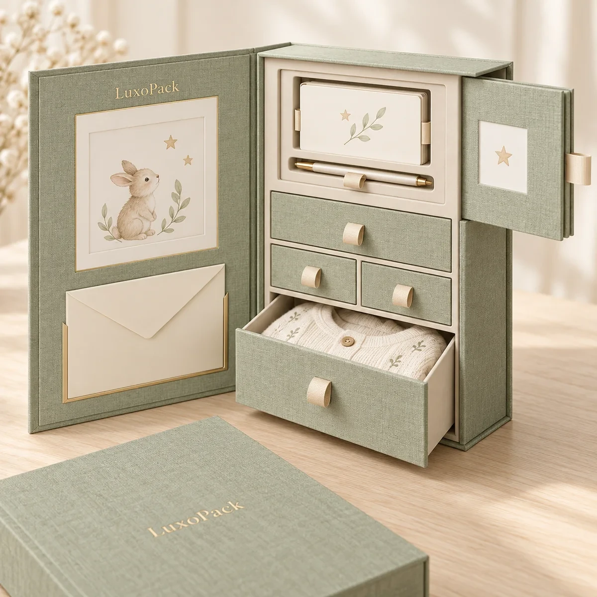 Baby Keepsake and Memory Box