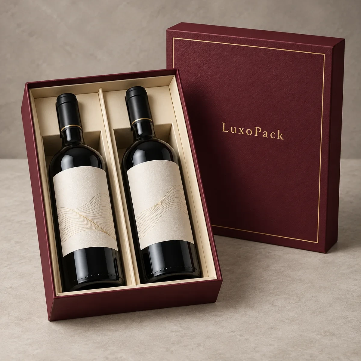 Two-Bottle Presentation Box