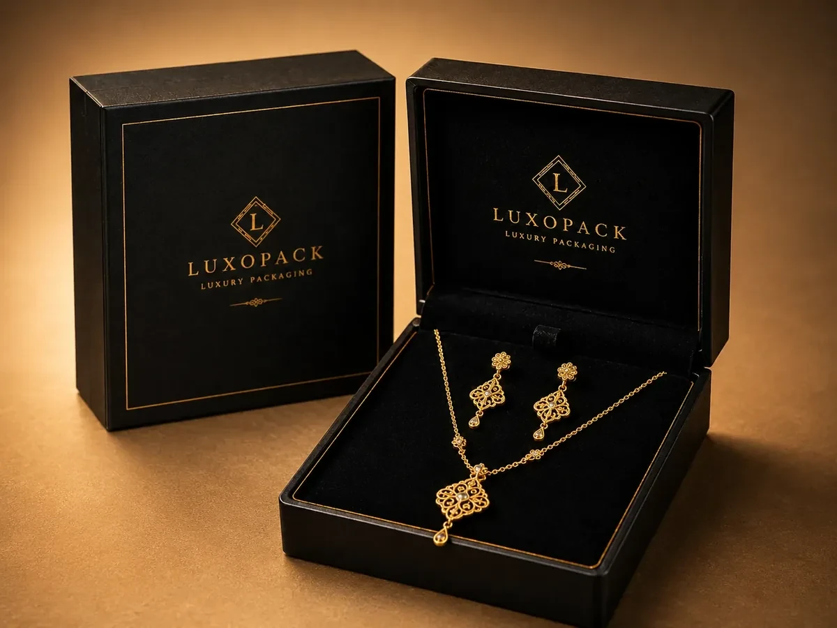 Jewelry Presentation Box with Lined Insert