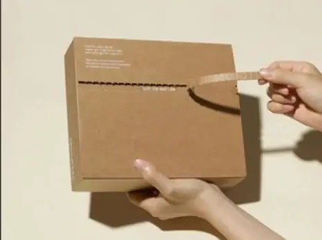 Kraft Mailer Box with Tear Strip