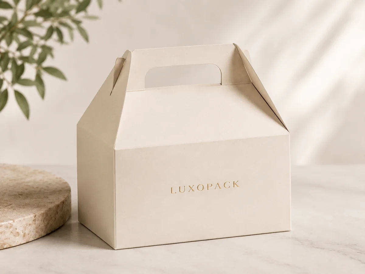 Gable Gift Box with Handle