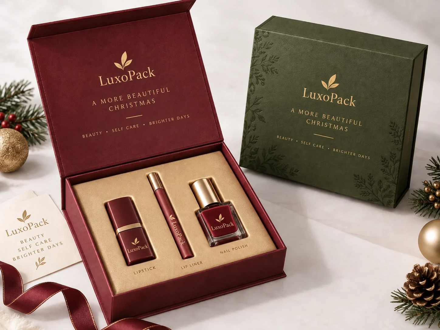 Festive Cosmetic Gift Box