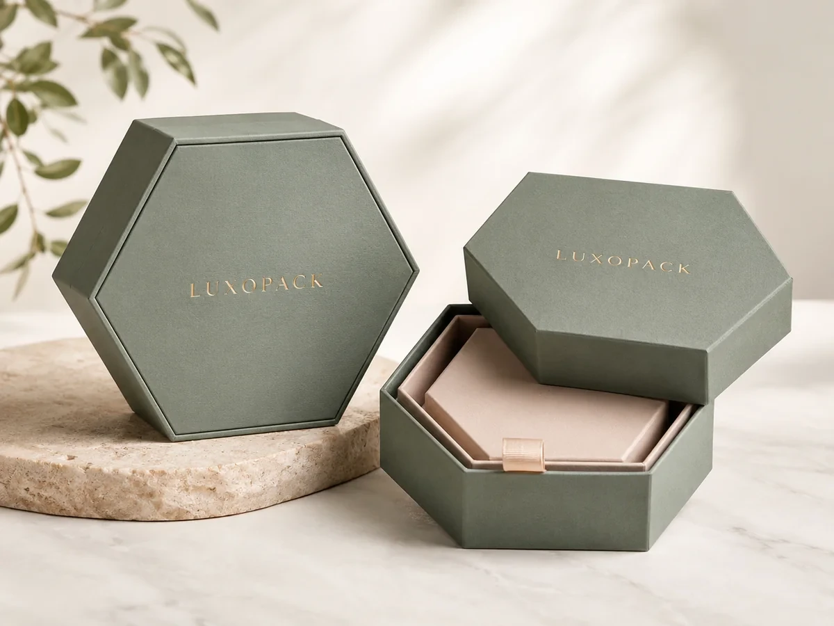 Hexagonal Presentation Box