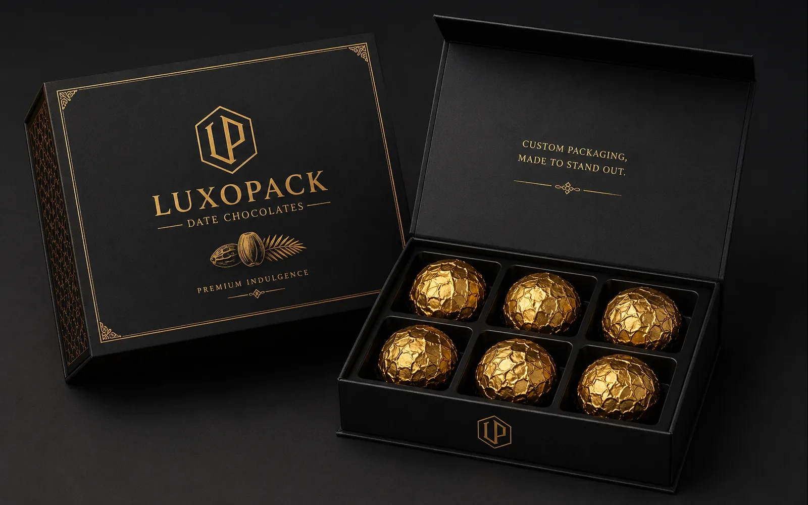 Dates and Chocolate Gift Box