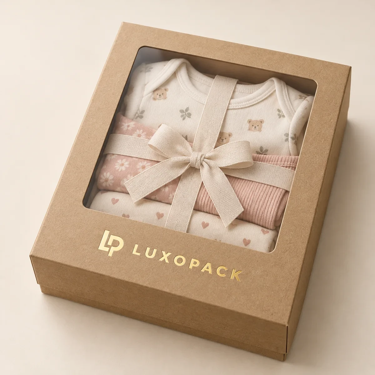 Window Gift Box with Compartments