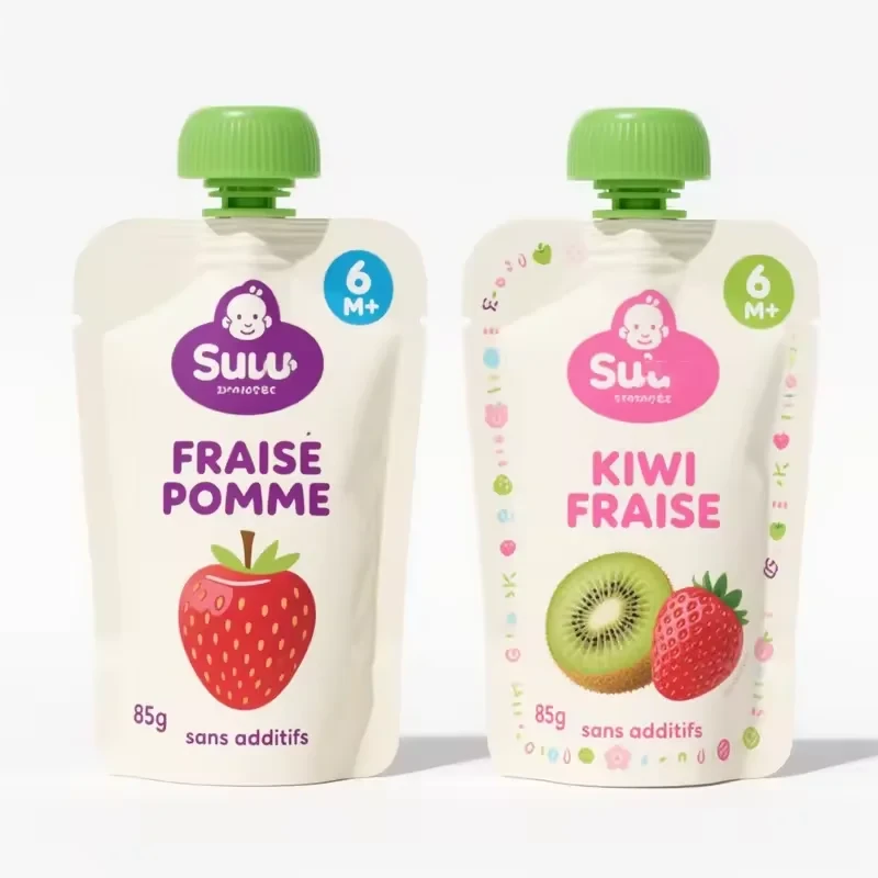Liquid Food Spout Pouch