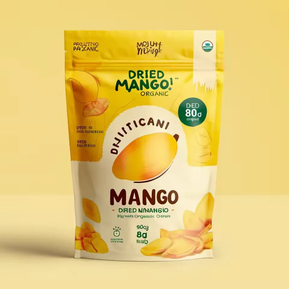 Dried Mango & Fruit Chip Stand-Up Pouch