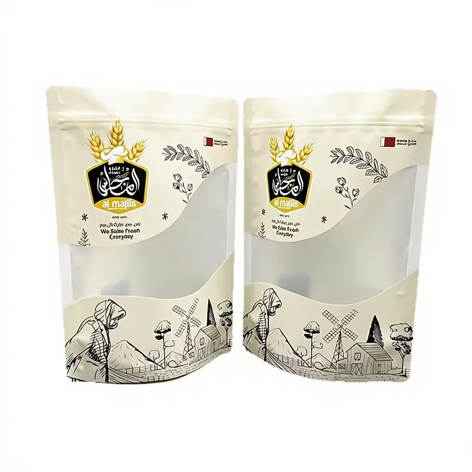 Matte Cashew Nut Stand-Up Pouch